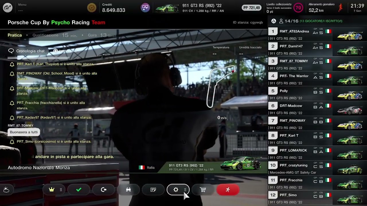 Campionato Porsche Cup '26 By PRT   Gara 1 (Monza) parte 1