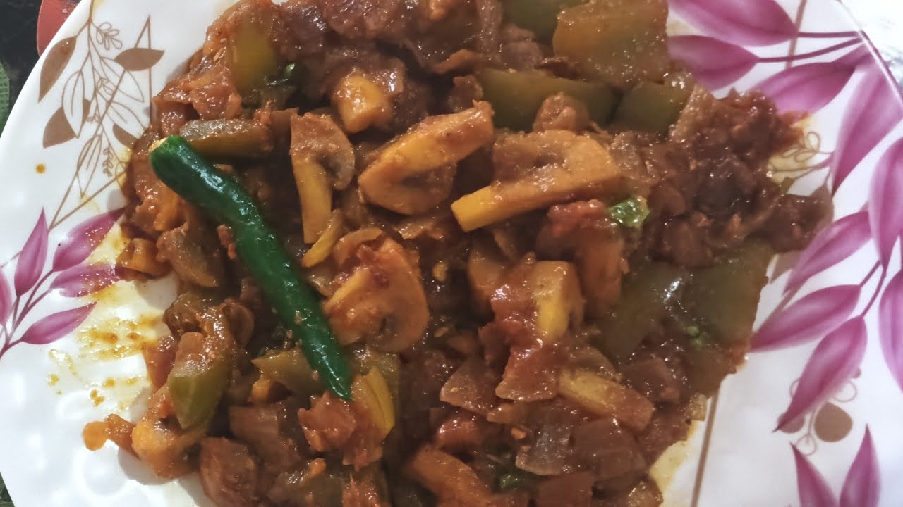 Mushroom recipe. Mushroom recipe in bangla