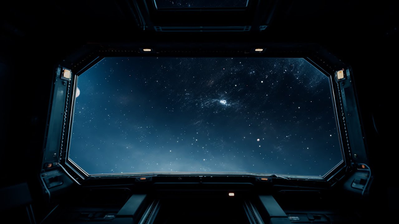 Vaisseau spatial cosmique ASMR | Ambiance spatiale apaisante pour un sommeil paisible