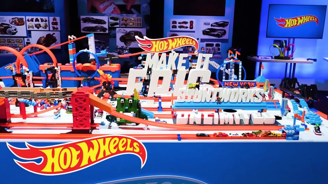 Hot Wheels Track Builder System at New York Toy Fair | @HotWheels