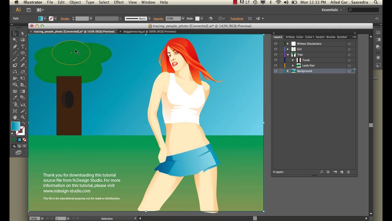 WEEK 4 :: ILLUSTRATOR: Layers, Sublayers, Paths, & Duplicating Layers