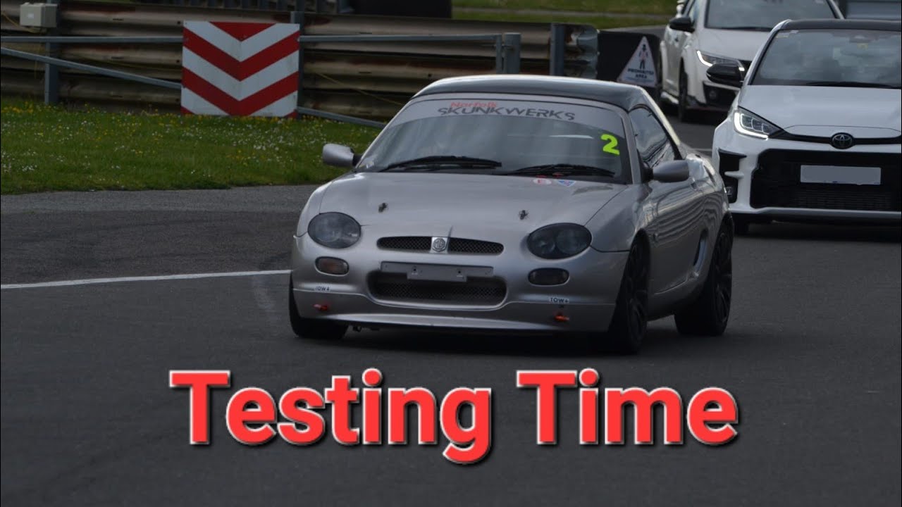 MGF Race Car - Track Test Evening + After Report.