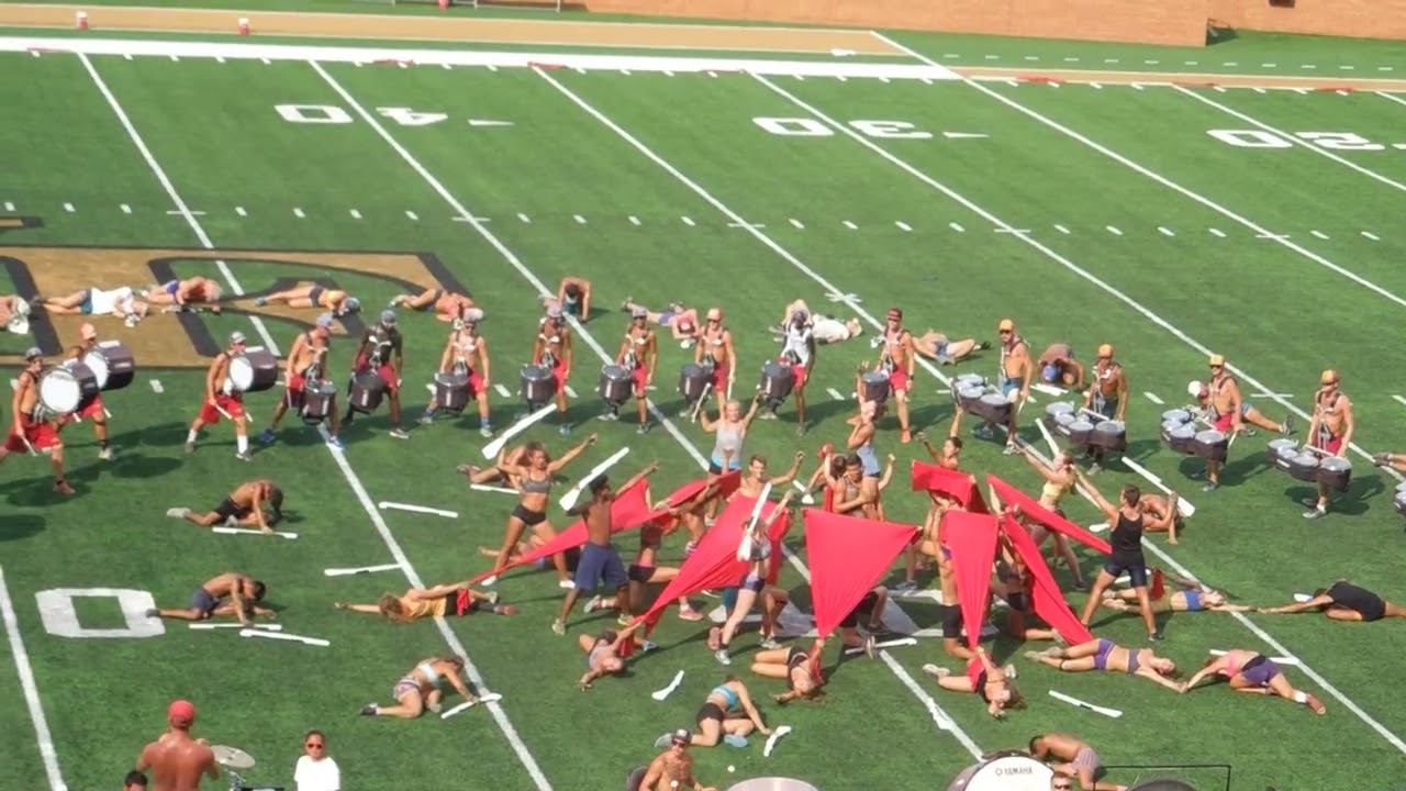 Carolina Crown 2015 Nightbeat rehearsal