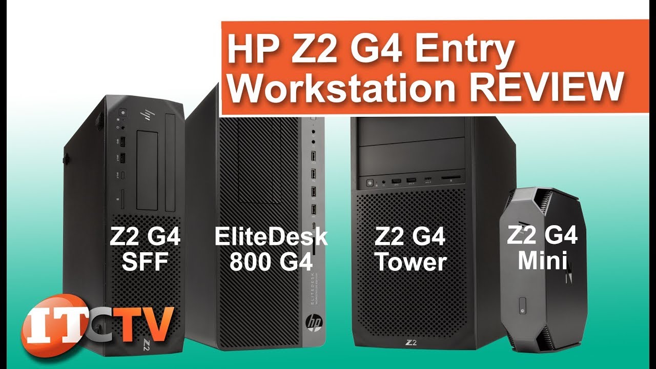 НОВИНКА! ОБЗОР рабочей станции начального уровня HP Z2 G4 | IT Creations