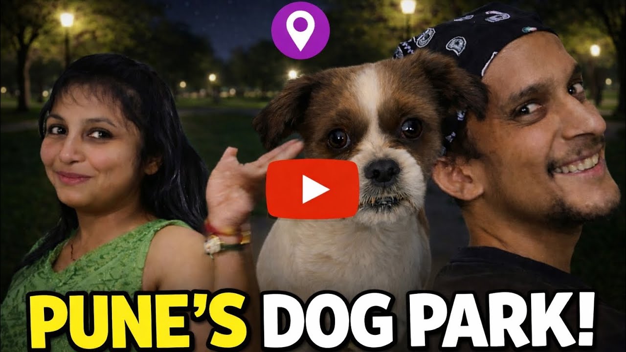 👉 Best Dog Park in Pune 🐶 | Night Visit to PCMC Dog Park | Pet Friendly Places in Pune