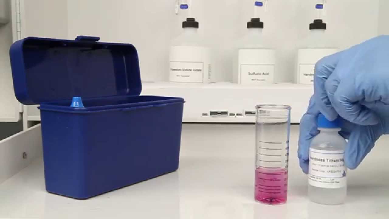 Calcium Hardness Drop Count Test Kit