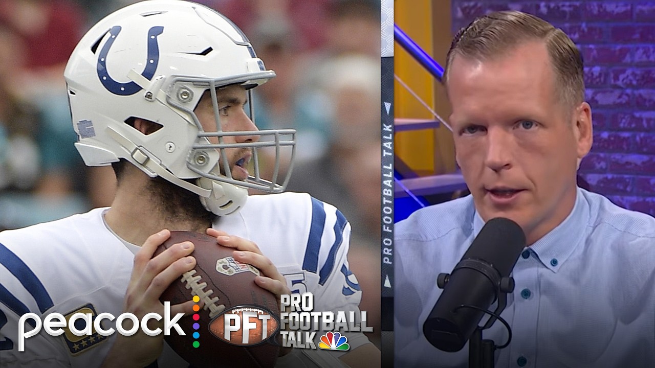 Andrew Luck refutes claim about retirement decision | Pro Football Talk | NFL on NBC
