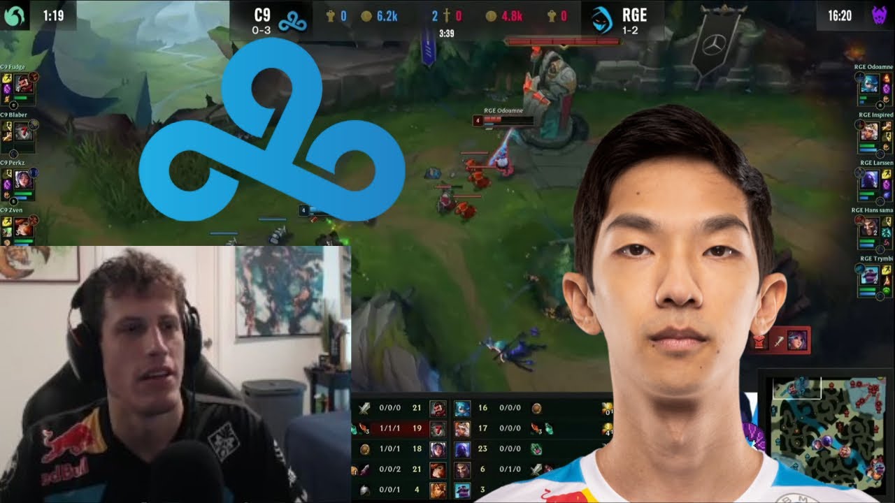 CaptainFlowers Is Dead Inside After Witnessing C9 Blaber Inting During Worlds!!!