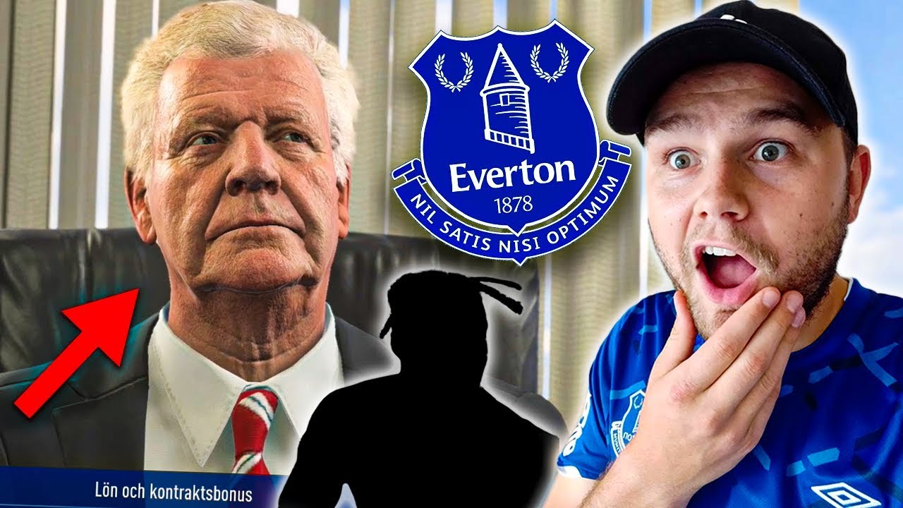 Värvar MIN FÖRSTA Spelare i Everton Karriärläge på FIFA 19!