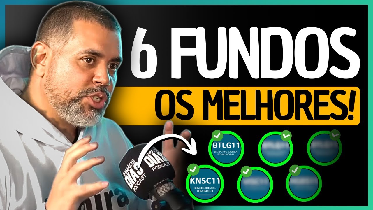TOP 6 FUNDOS IMOBILIÁRIOS PARA FICAR RICO EM 2026 (SEM MEDO!)