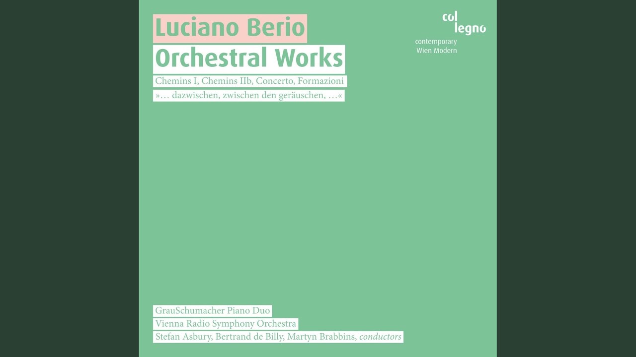 Chemins I (Su Sequenza II) for Harp and Orchestra