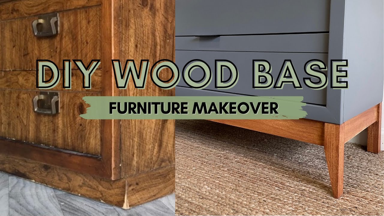 DIY FURNITURE BASE | Furniture Makeover | Side Hustle