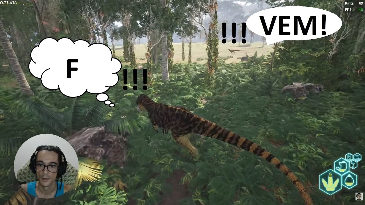 Meu Allo de 2.2 toneladas sendo caçado por um grupo completo de Omnis. Servidor Oasis SA