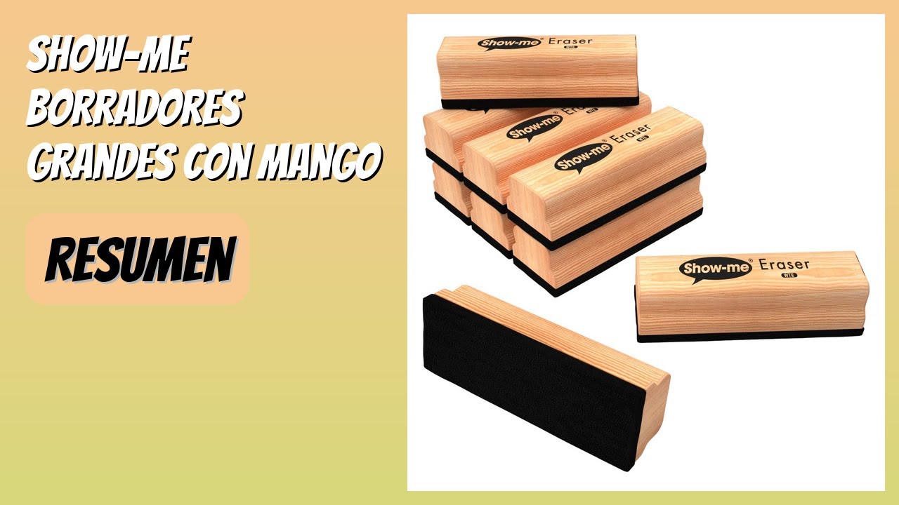 RESEÑA (2026) : SHOW-ME Borradores Grandes con Mango. DETALLES