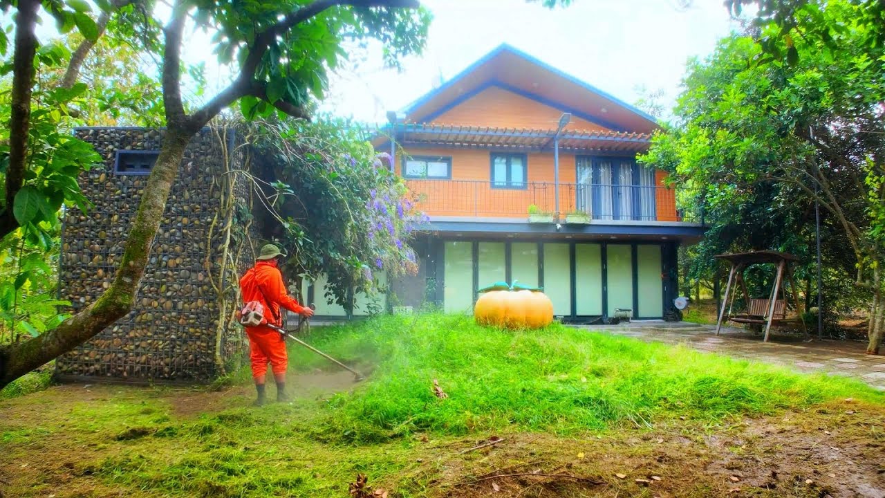 Весь процесс возвращения заброшенному роскошному дому его первозданной красоты