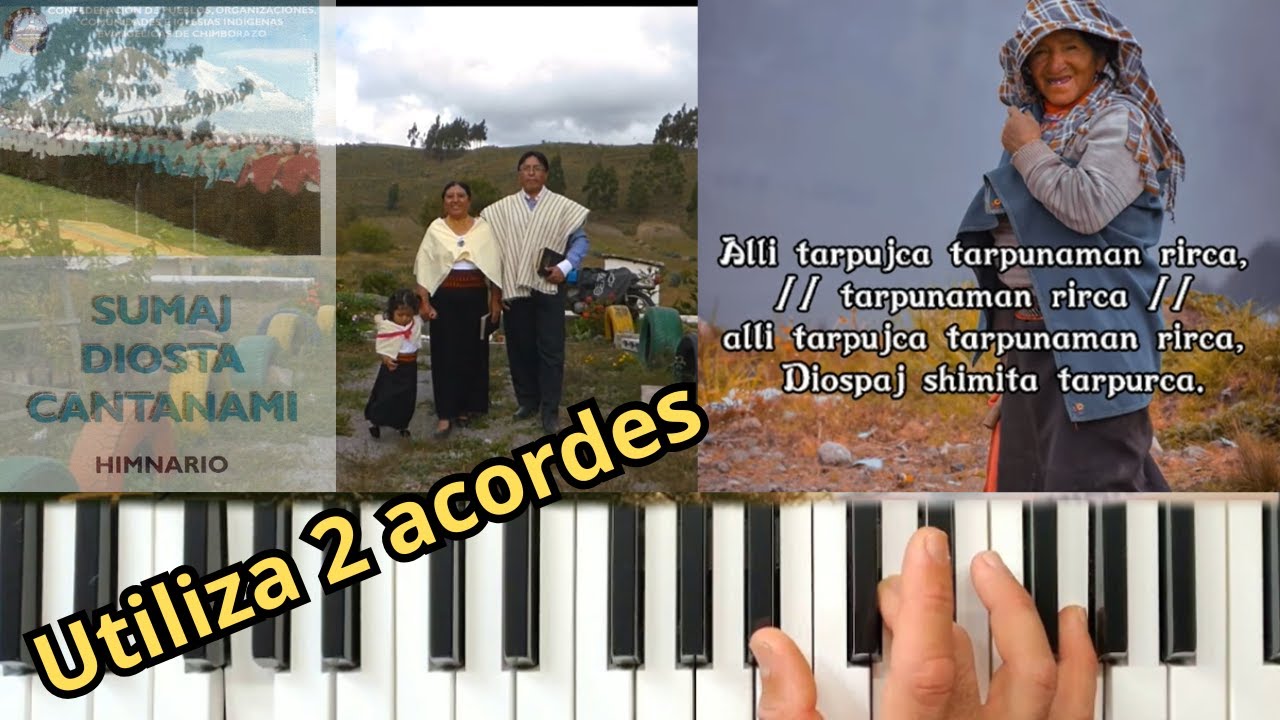 🎹 Tutorial de Piano: “Alli Tarpujca” – Himnario 1 N°195 | Fácil con Solo 2 Acordes