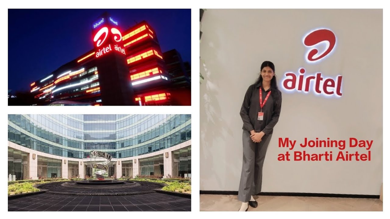 My Induction Day at Bharti Airtel #airtel #telecom #corporate #joining #job