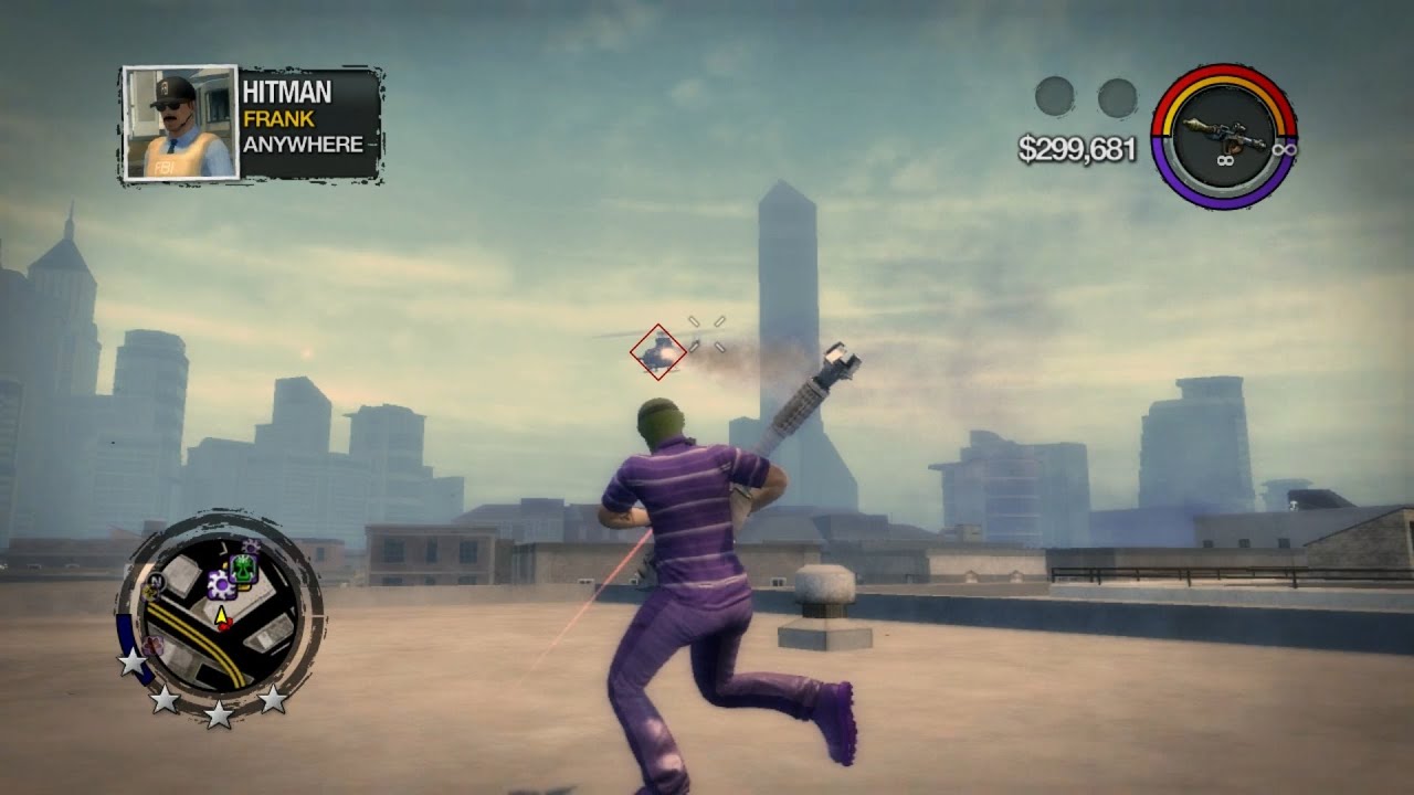 Saints Row 2 - PS3 - Hitman - Prison Targets 1-6 (Blind, Hardcore Difficulty)