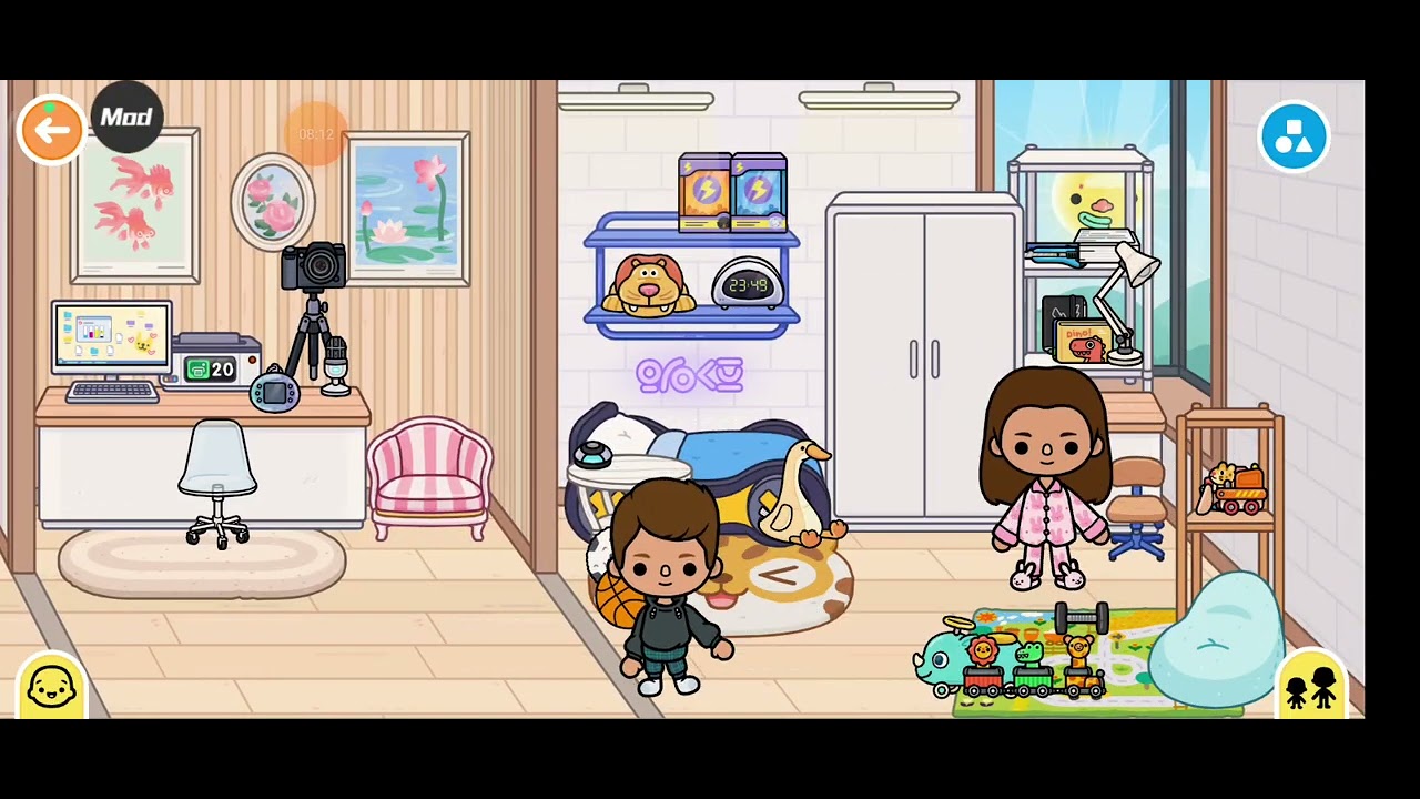 Влог многодетной мамы.Игра Toca Boca World 🌍