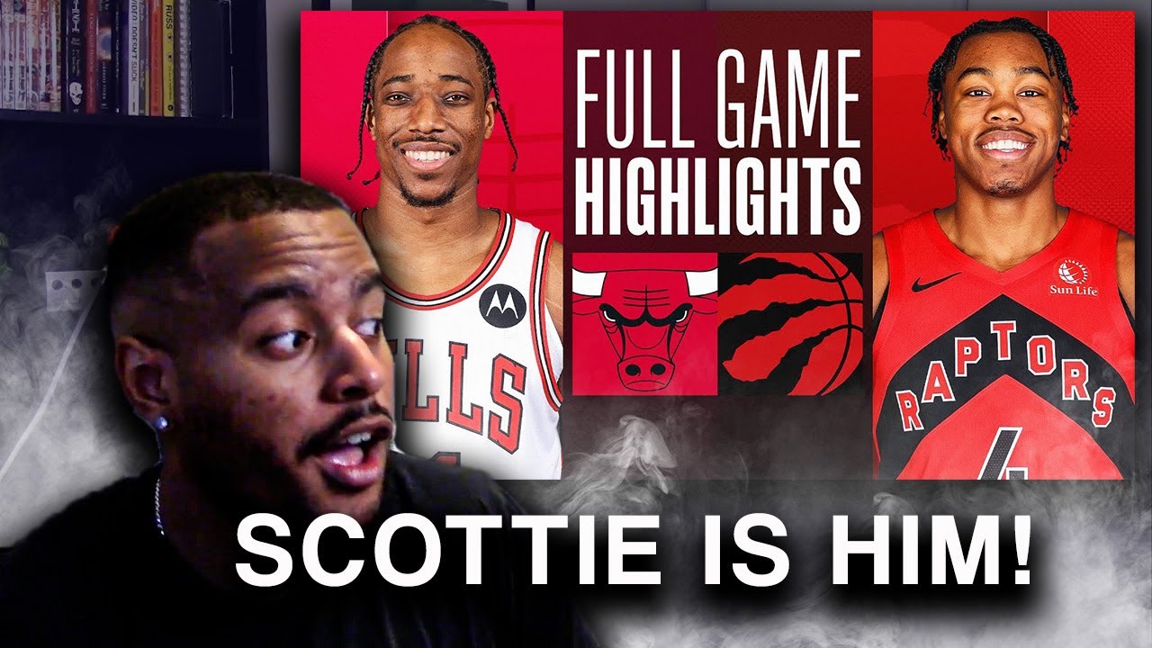 SCOTTIE SZN STARTS NOW + BRUCE BROWN DEBUT!! Toronto Raptors vs Chicago Bulls Full Game REACTION