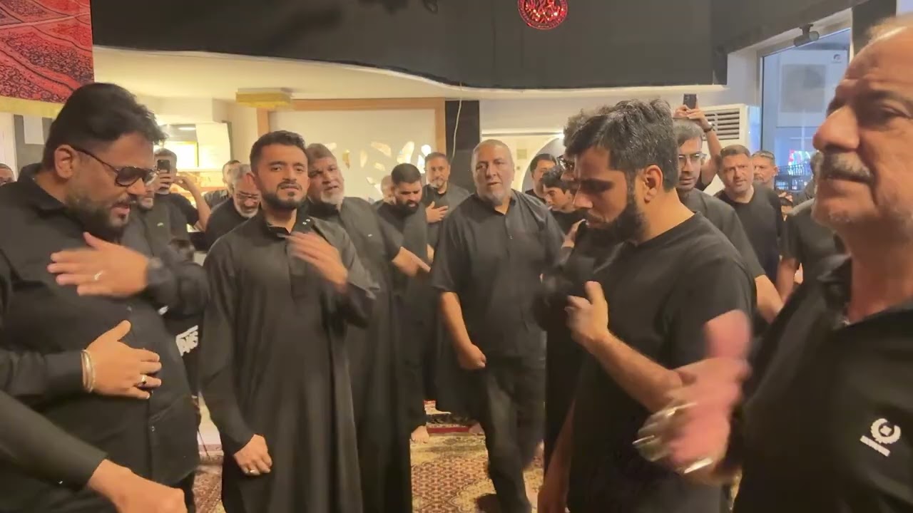 Karbala, Iraq – Arbaeen Night Saf Matam | Hozaiph Bhalloo | Safar 1447/2025 | Tanzania Ziyarat Group