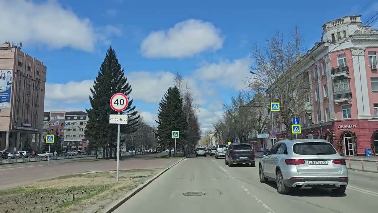 Барнаул, ул. Чкалова (проспект Красноармейский)  --  Барнаул, проспект Ленина (ул. Мало-Тобольская)