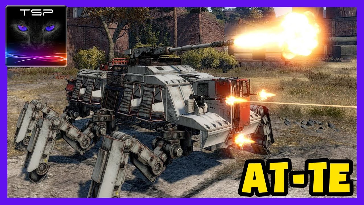 Crossout #73 - MASSIVE AT-TE Walker from Star Wars - Build and Gameplay