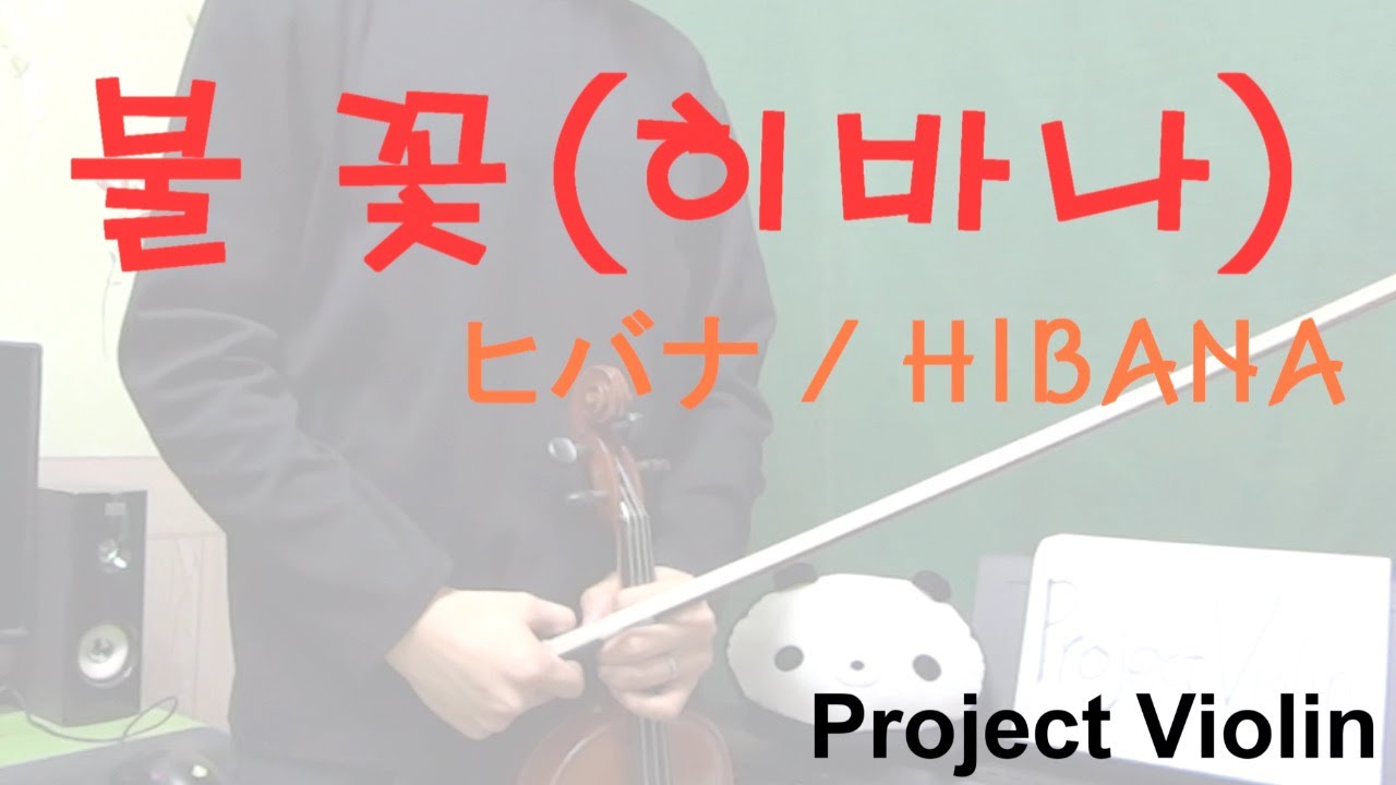 [Project Violin] DECO*27- 불꽃(히바나 ヒバナ Hibana) violin cover