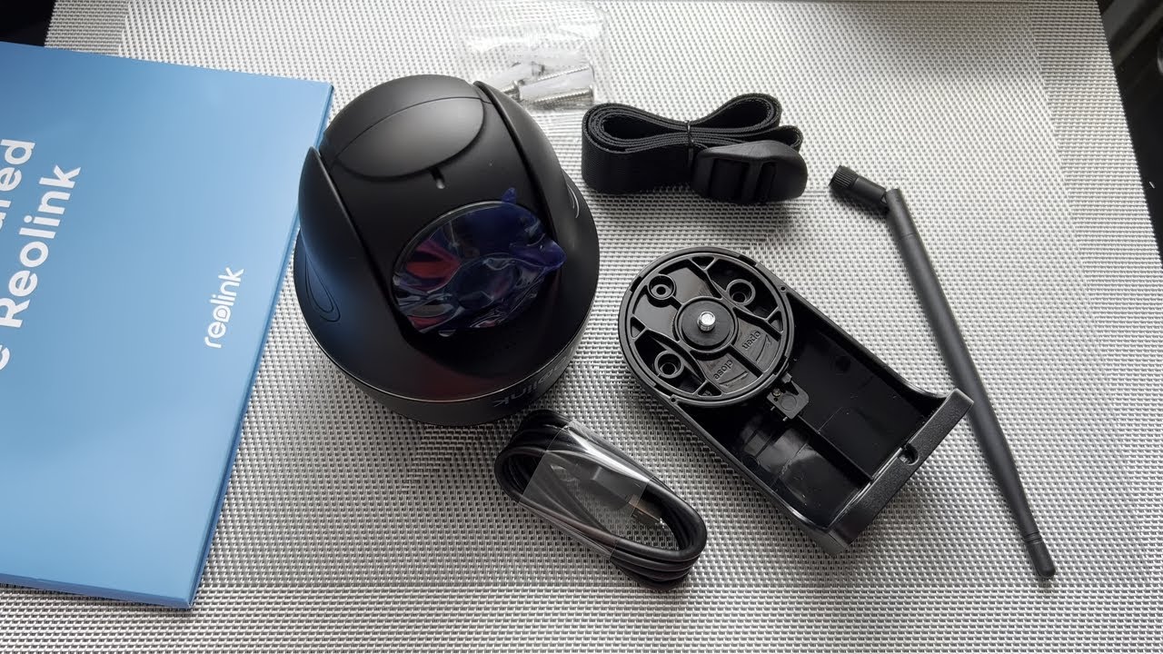 Reolink 2K 4MP WLAN PTZ Überwachungskamera Aussen Akku Argus PT 4MP(Schwarz) unboxing