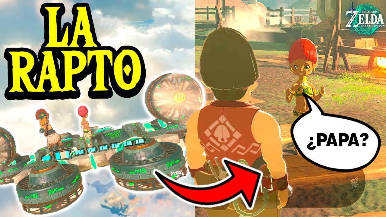 ✨¿Qué Pasa si LLEVAS A KARIELE DE VUELTA A LA ALDEA ARKADIA? | Curiosidades Zelda Tears