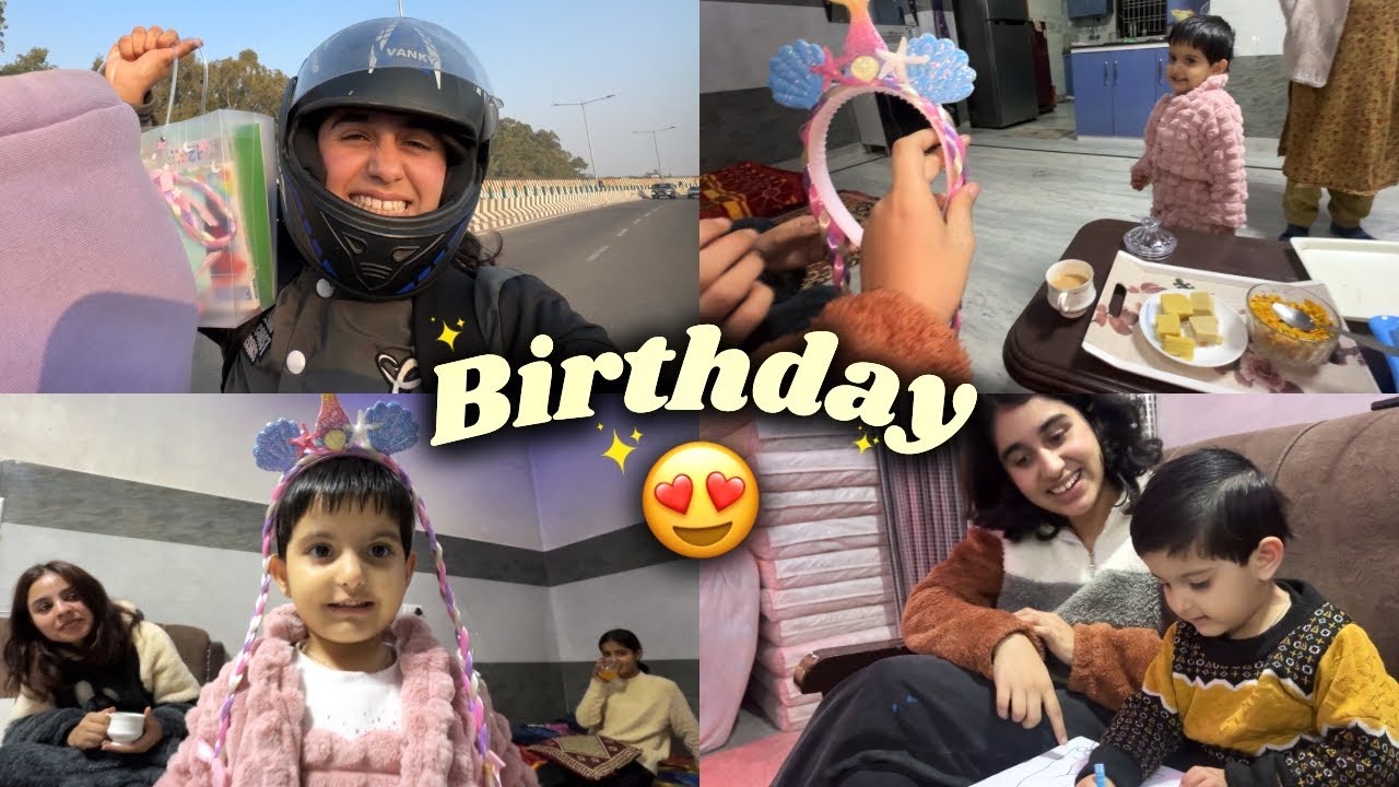 Mairu ko Birthday Surprise diya 🎁 | Vlog day-3 