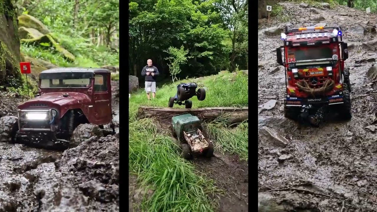 Rc crawler event- uk scale nationals 2024