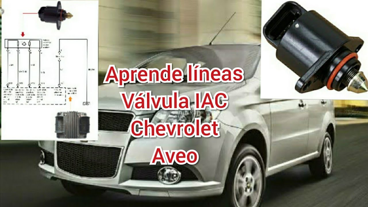 Aprende líneas válvula IAC aveo