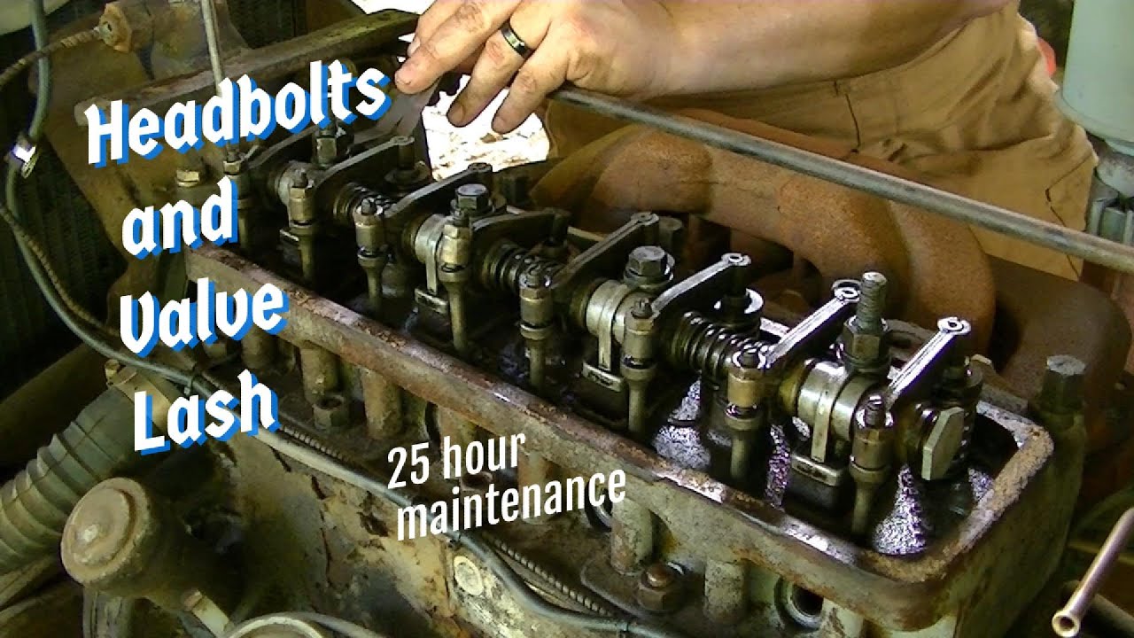 TO 30 Head Bolts and Valve Lash   Ep 012