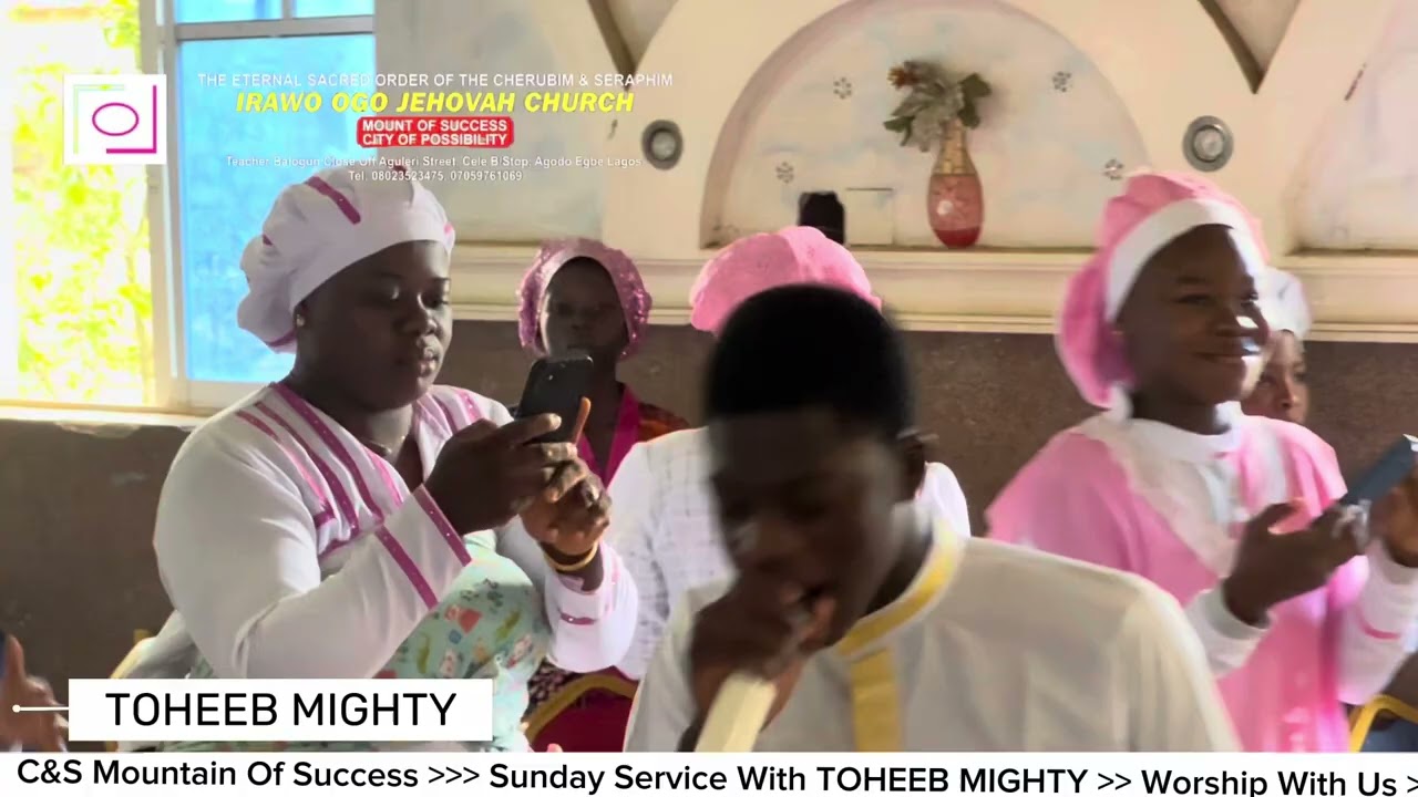 SUNDAY SERVICE WITH TOHEEB MIGHTY.
