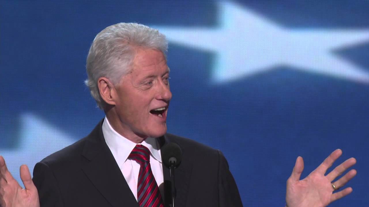 President Bill Clinton at the 2012 Democratic National Convention