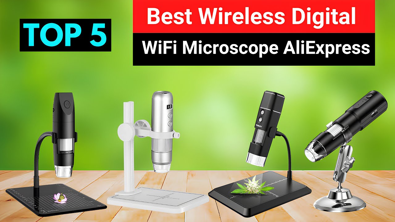 Топ-5 лучших беспроводных цифровых Wi-Fi микроскопов на AliExpress | Простое подключение и четкое...
