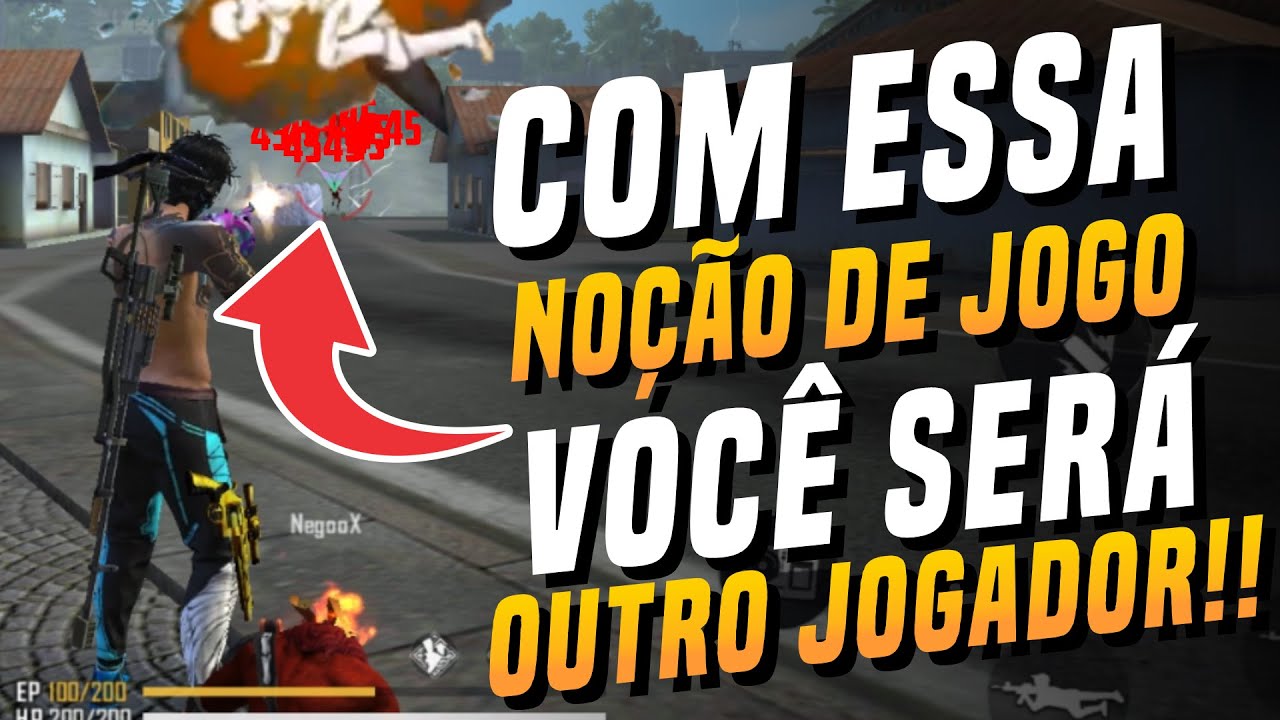 2 DICAS DE COMO MELHORAR A NOÇÃO DE JOGO NO FREE FIRE !!