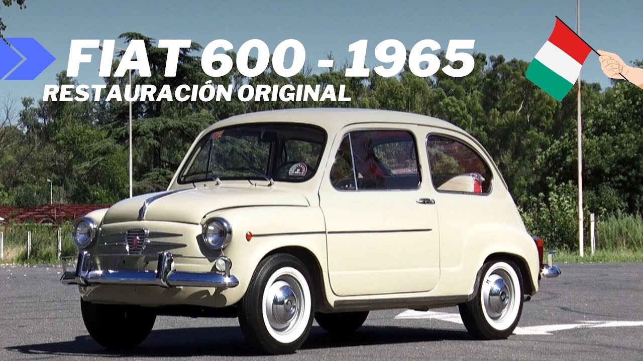 ORIGINAL: Fiat 600 - 1965 | Color Marfil | FULL ITALIANO | El Garage Tv