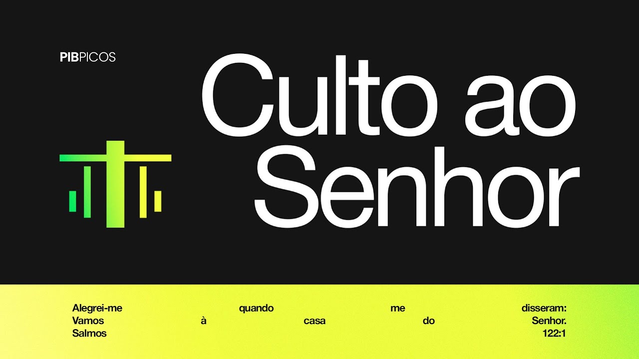 Culto ao Senhor 08 de fevereiro de 2026 | PIB Picos