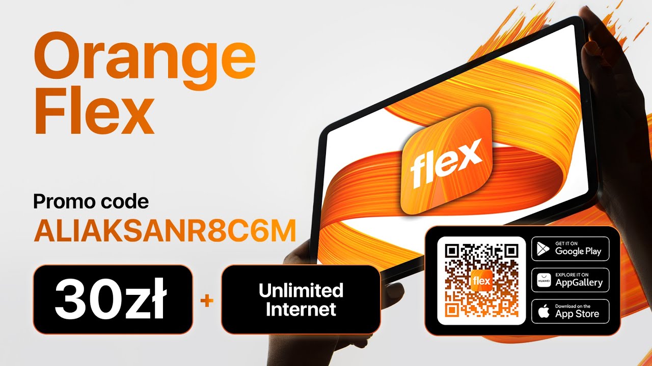 Instruction on how to connect Orange Flex Unlimited Internet cheap payment Promo code bonus ~$8
