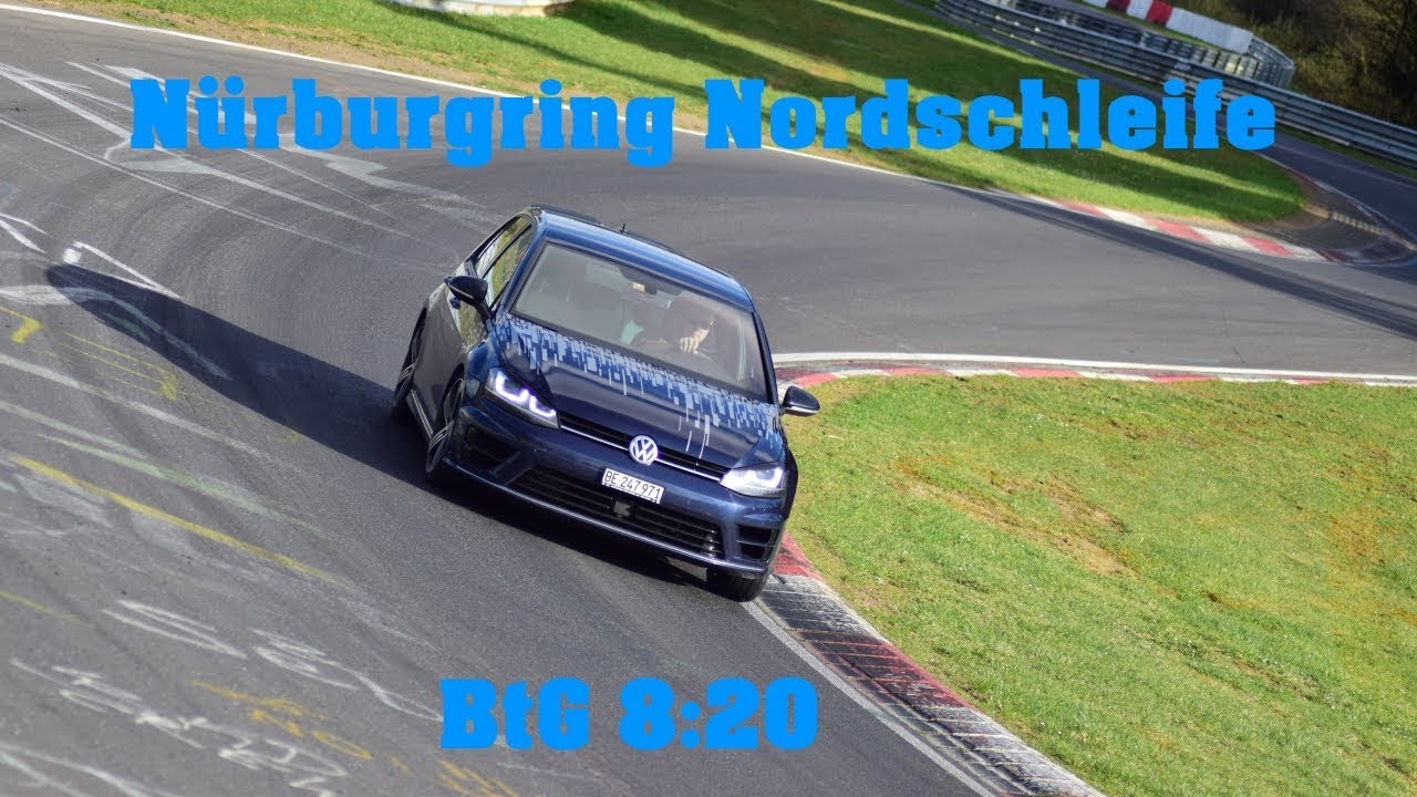 Nürburgring Nordschleife - Meine Bestzeit (BtG 8:20, 09.04.2018)