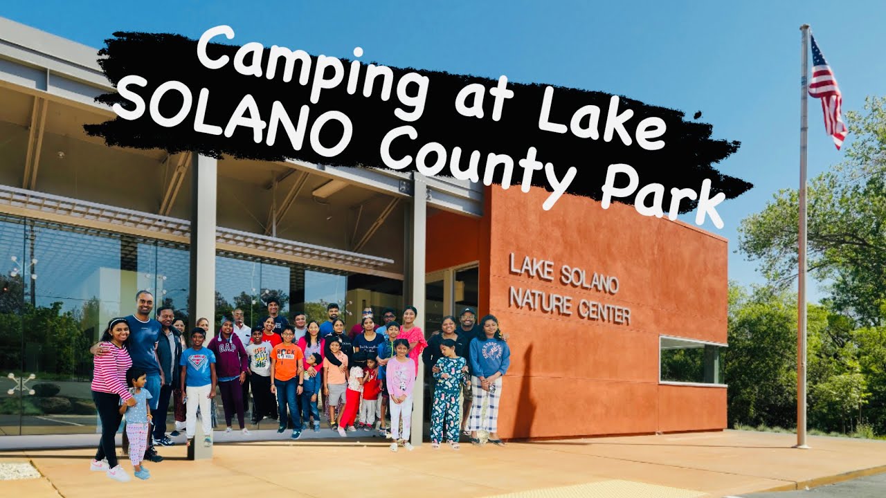Camping at LAKE SOLANO County Park#california#camping
