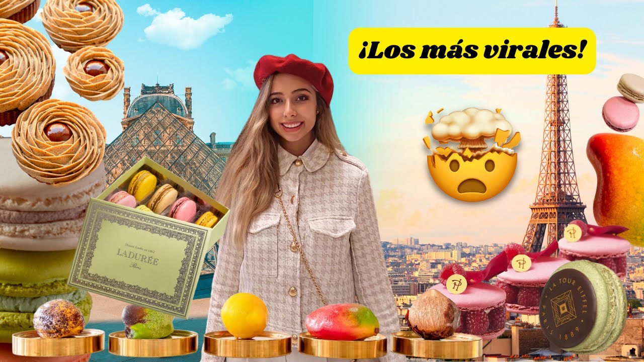 PROBANDO LOS MEJORES POSTRES DE PARIS | MELANY SILVA