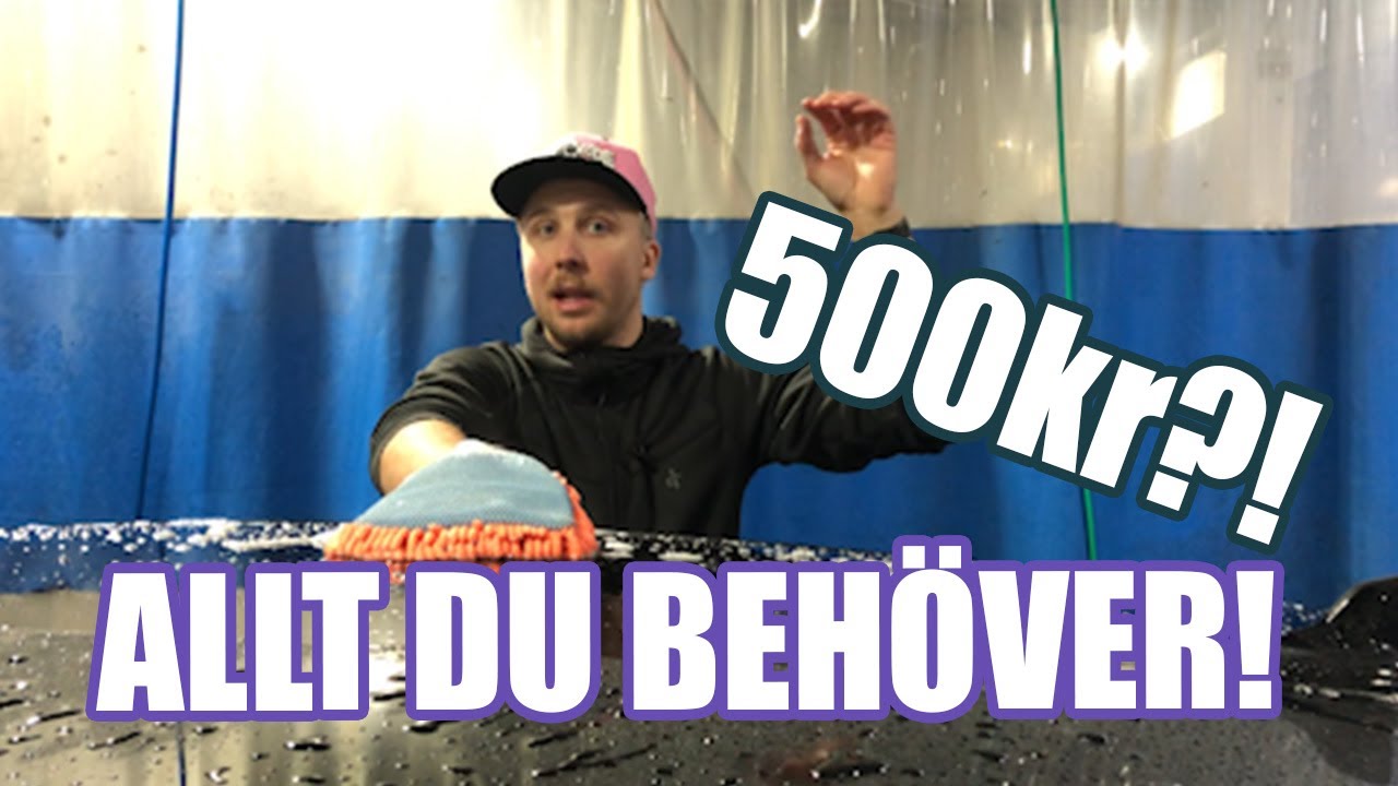 Produkter och tips för BILLIG biltvätt - Det behöver inte vara dyrt!