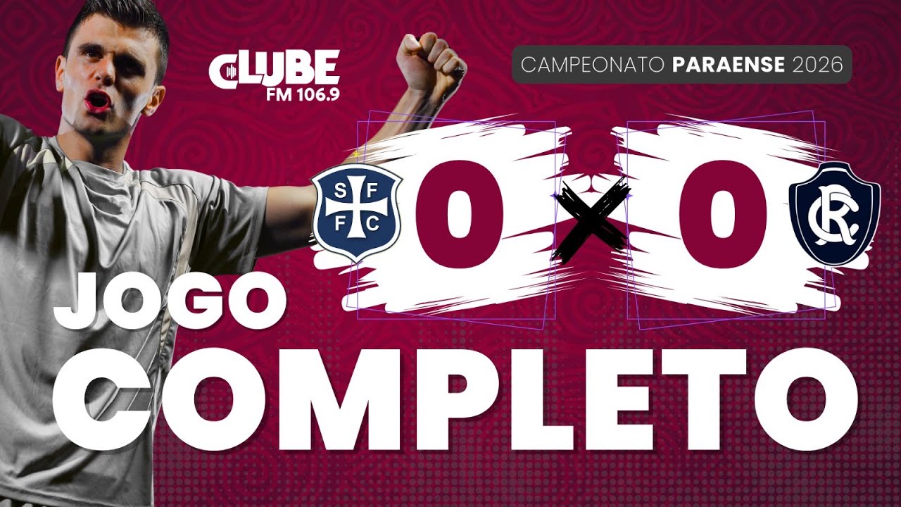 AO VIVO SÃO FRANCISCO X CLUBE DO REMO | CAMPEONATO PARAENSE