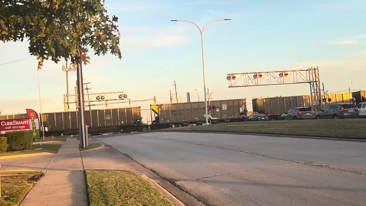 Northbound UP Empty Coal Train heading through Watauga TX. December 3, 2025