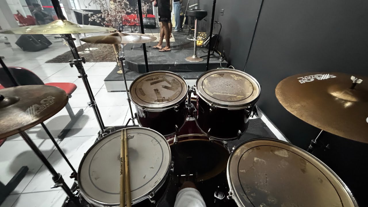 REACENDE A CHAMA - SUED SILVA (DRUMMER) #music #drummer #jesus #drums #viral 