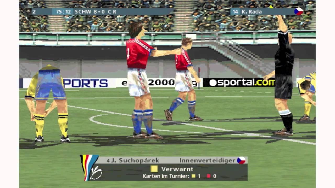 Lets play Uefa Euro 2000 German part 13 HD (PC)