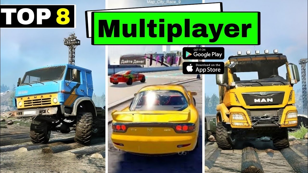 ТОП-8 ЛУЧШИХ многопользовательских гоночных игр для Android и iOS | Играйте с друзьями